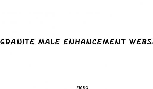 granite male enhancement website