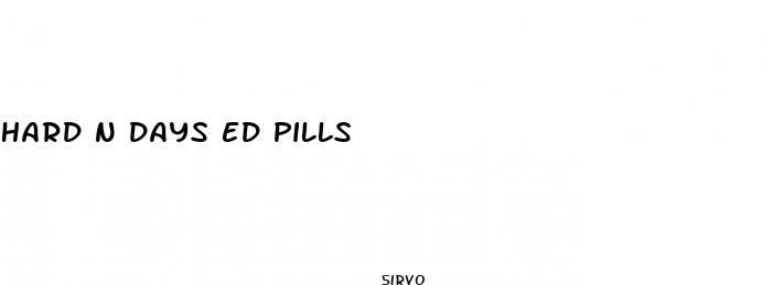 hard n days ed pills