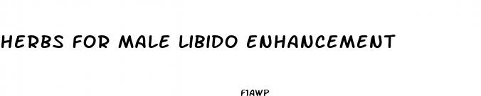 herbs for male libido enhancement