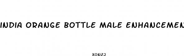 india orange bottle male enhancement spray