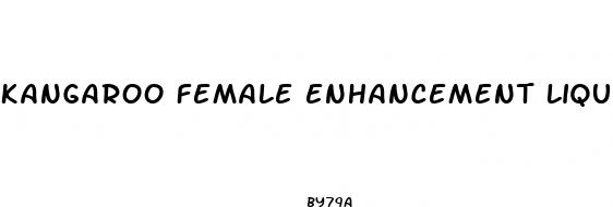 kangaroo female enhancement liquid
