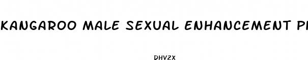 kangaroo male sexual enhancement pill