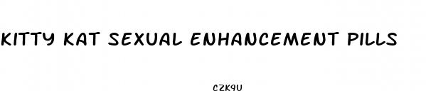 kitty kat sexual enhancement pills
