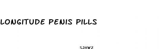 longitude penis pills
