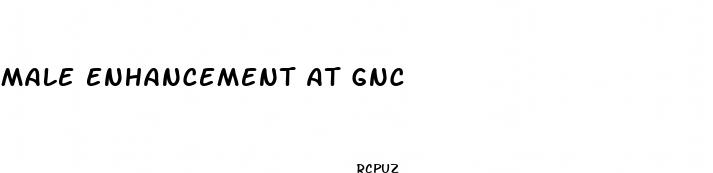 male enhancement at gnc