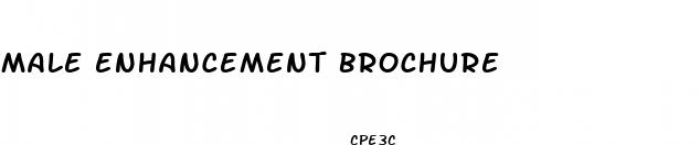male enhancement brochure