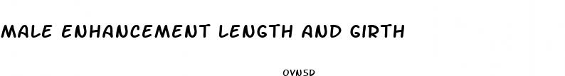 male enhancement length and girth