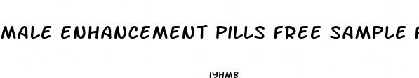 male enhancement pills free sample free shipping