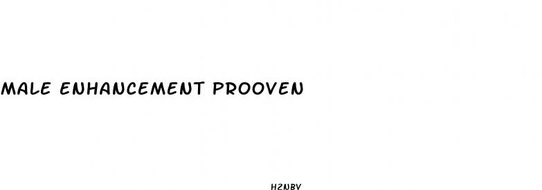 male enhancement prooven
