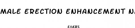male erection enhancement natural