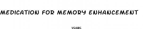 medication for memory enhancement