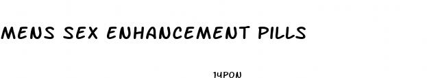 mens sex enhancement pills