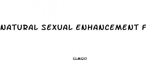 natural sexual enhancement for women