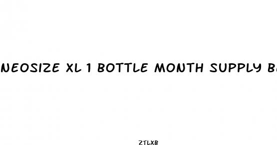 neosize xl 1 bottle month supply best male enhancement product neosizexl