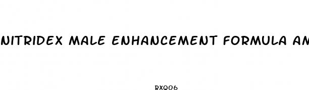 nitridex male enhancement formula amazon