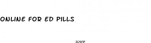 online for ed pills