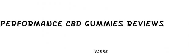 performance cbd gummies reviews