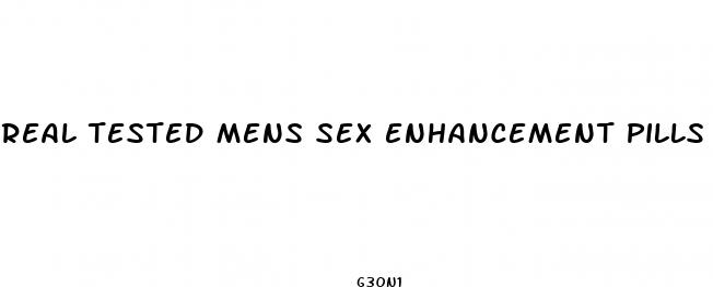 real tested mens sex enhancement pills