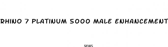 rhino 7 platinum 5000 male enhancement sexual performance supplement