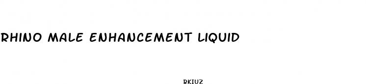 rhino male enhancement liquid