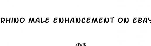 rhino male enhancement on ebay
