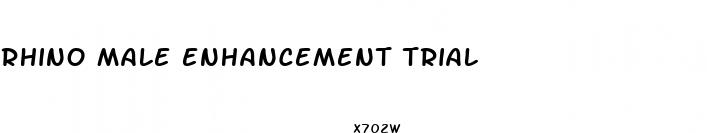 rhino male enhancement trial