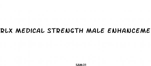 rlx medical strength male enhancement