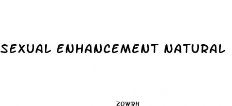 sexual enhancement natural