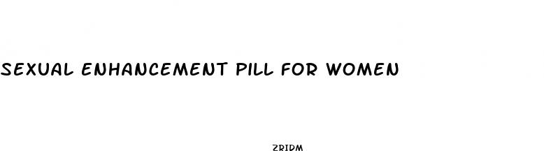 sexual enhancement pill for women