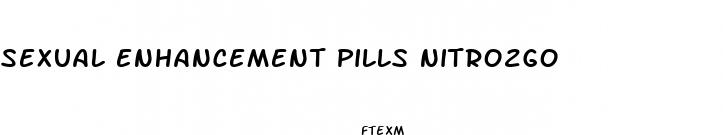 sexual enhancement pills nitro2go