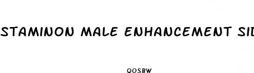 staminon male enhancement side effects