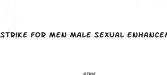 strike for men male sexual enhancement