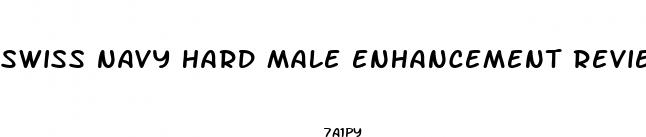 swiss navy hard male enhancement review