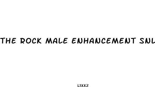 the rock male enhancement snl