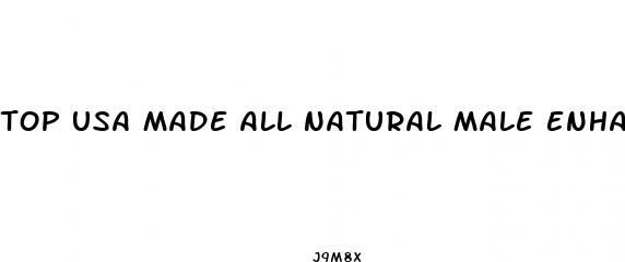 top usa made all natural male enhancement pill
