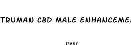 truman cbd male enhancement gummies where to buy