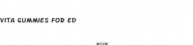 vita gummies for ed