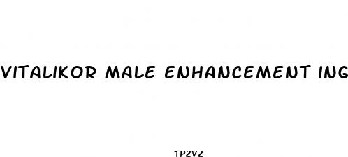 vitalikor male enhancement ingredients