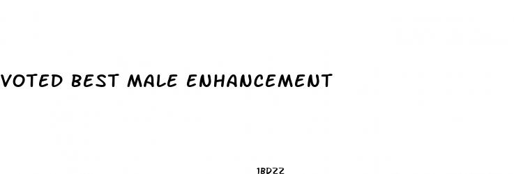 voted best male enhancement
