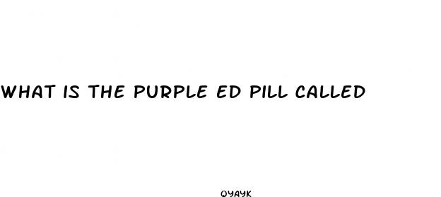 what is the purple ed pill called