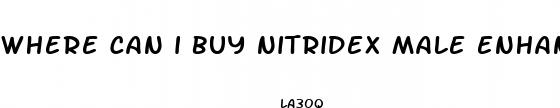 where can i buy nitridex male enhancement