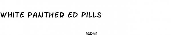 white panther ed pills