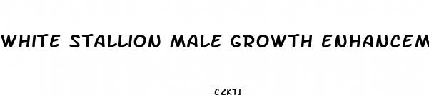 white stallion male growth enhancement