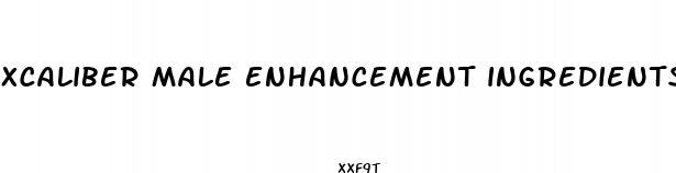 xcaliber male enhancement ingredients