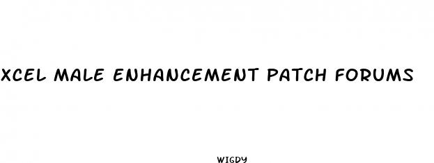 xcel male enhancement patch forums
