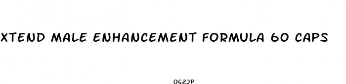 xtend male enhancement formula 60 caps