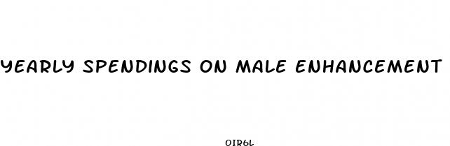 yearly spendings on male enhancement