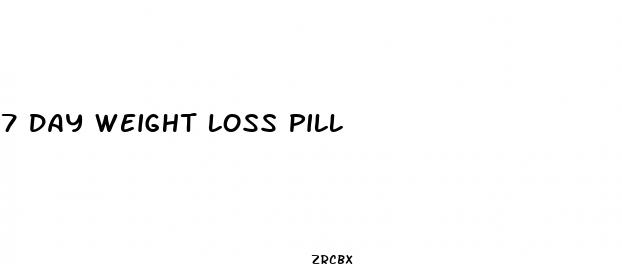 7 day weight loss pill