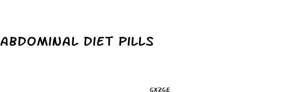abdominal diet pills