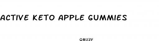 active keto apple gummies